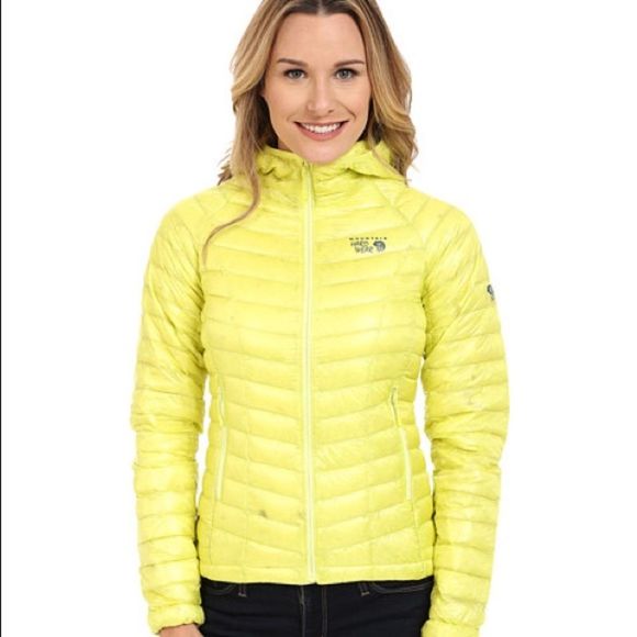 Mountain Hardwear Jackets & Blazers - Mountain Hardwear Ghost Whisperer Down Hooded Jacket In Bolt Mountain (XS)